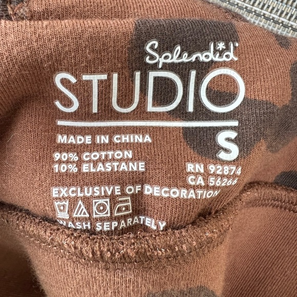 Splendid Studio Corina Sports Bra Brown Size Small - Picture 7 of 7